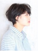 ショートパーマ/ショートボブ/ひし形ショート