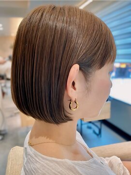 フリップビーアヴェダ(FLIP B AVEDA) 本八幡×小顔×ショートボブ×オーガニックカラー