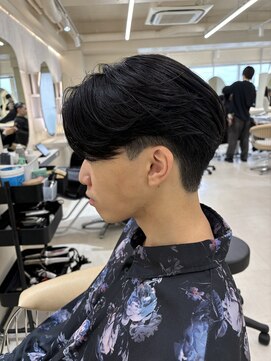 ニコ トウキョウ ヨコハマ(nico) マッシュ/韓流ヘア/ニュアンスパーマ/毛流れパーマ