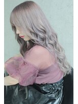 ルフレ 新宿歌舞伎町店(Reflet)&nbsp;ダブルカラー/プルエクステ/グレージュ/グレー