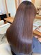 アム ヘアー プロデュース(Amu hair produce)の写真/特許製法成分の頭皮処理剤とカラー剤でおしゃれ染めでの白髪カバーが可能☆明るめのカラーで作る白髪染め♪