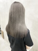 ラフヘアデザイン(Raf hair design)&nbsp;切りっぱなしボブグレージュボブミルクティーベージュボブ