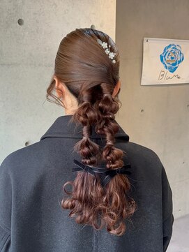 ブルーメ(Blume...) ツイン編みおろしアレンジ♪