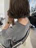 【うるツヤパーマ♪】カット+水パーマ+5stepフルトリートメント￥15400