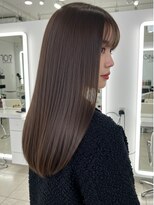 エル 新小岩(elu)&nbsp;美髪/ワイドバング/レイヤーカット/くすみベージュ/新小岩駅