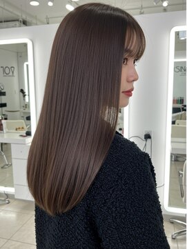 エル 新小岩(elu) 美髪/ワイドバング/レイヤーカット/くすみベージュ/新小岩駅