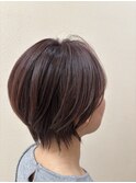 丸みショート