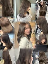 アイシー 表参道(ICY)&nbsp;ワンホントレンドくすみマロンベージュまとめ