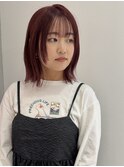 【YOKE】くすみベージュピンクラベンダーベージュ顔まわりカット