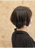 黒髪つやつやショートボブ