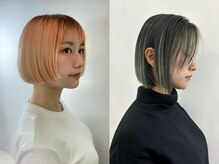 ピコット(P cott)の雰囲気（お洒落なボブカラーカット(ブリーチ/ハイトーン/インナーカラー)）