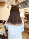 裾カラー　すそライト　すそカラー　部分ブリーチ