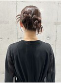 結婚式ヘアセット/ヘアセット/ヘアアレンジ/カチモリヘア