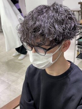 リップスヘアー 銀座(LIPPS hair) 前下がりの波巻スパイラルパーマ