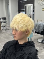 アフィナー(Afinar)&nbsp;メンズカラー◎抜きっぱなしブロンド