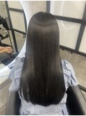 黒髪×髪質改善カラー