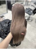 くびれヘア/アプリコットオレンジ/夏のヘアアレンジ/梅田