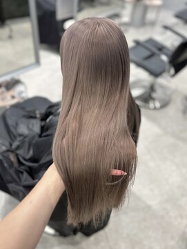 ペレ 梅田(PELE) くびれヘア/アプリコットオレンジ/夏のヘアアレンジ/梅田