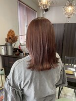 マイ ヘア デザイン 岡崎(MY hair design)&nbsp;大人可愛い透明感カシスブラウン×ナチュラルこなれヘア20代30代