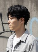 ▼フェザーショート/メンズカット/ツーブロック/ビジネスマン