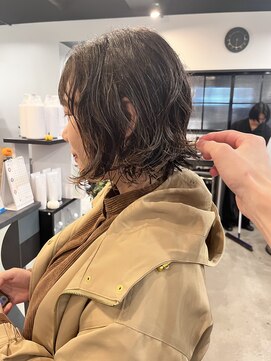 ドッグスター(dog star) ボブくせ毛風パーマニュアンスゆるふわパーマ 登戸/向ヶ丘遊園