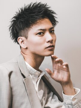 メンズショート/眉毛／メンズカット/men's／京都