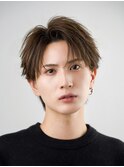 ニュアンスパーマセンターパートツーブロック