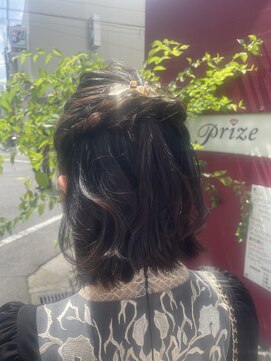 プライズ 錦糸町北口店(prize) ハーフアップ/錦糸町ヘアメイク/ayaka