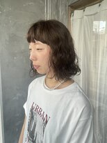 スロウヘアシェア(slow hair×share) オリーブベージュ