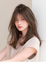 ケイバイミシェリー(kei by misherry)&nbsp;ミントグレージュヘーゼルベージュロングウルフカットレイヤー