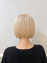 ヘアーサロン リアン 熊谷2号店(hair salon Rien)&nbsp;抜きっぱなしブロンドカラー☆*。