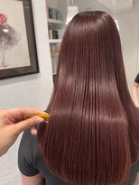エクリ シセイドウ 麻布十番店(equri×SHISEIDO)&nbsp;ロングヘア×秋カラー×艶髪
