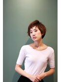 ゆるっと抜け感ショート