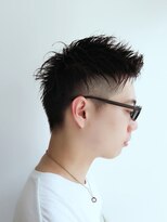 ビグディーサロン(BIGOUDI salon koshien)&nbsp;【ISAACBLANCO】ツーブロック◎ジェルでツヤ感アップバング