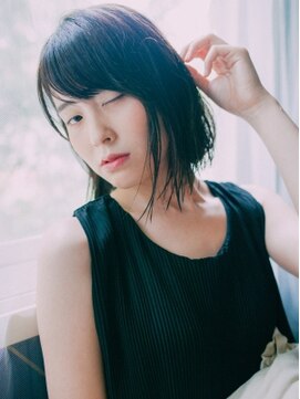 ヘアメイク パッセージ 千歳船橋店(hair make passage) ノームコア前下がりボブ