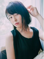 ヘアメイク パッセージ 千歳船橋店(hair make passage) ノームコア前下がりボブ