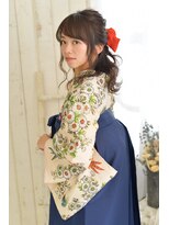 ヴァンクシー バイ ルナ(VANKCY by Luna) 【neolive plus 向ヶ丘】卒業式 ヘアセット メイク 袴 14040円