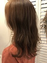 ヘアーアンドメイク ルシア 梅田茶屋町店(hair and make lucia) clear brown