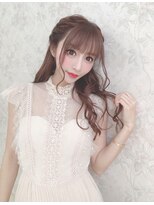 アンク クロス 関内店 一條りおなさん　ピンクベージュ