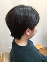 ニコットヘア(nicotto hair) 黒髪にも合う☆ストレートショート