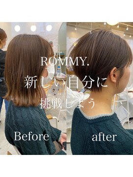 ロミー 本厚木(ROMMY.) 【オール世代おススメ】大人可愛いベリーショートROMMY本厚木