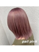 アジールヘア 所沢プロペ通り店(agir hair)&nbsp;ペールピンク10代20代30代レイヤー