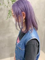 テトヘアー(teto hair) ラベンダーアッシュ、ペールパープル、ブリーチカラー