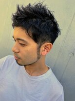 ロッサ(ROSSA)&nbsp;メンズパーマ/韓国マッシュ/センターパート