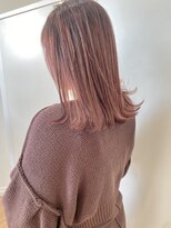 コワファースト  させぼ五番街店(COIFF1RST)&nbsp;ボルドーバレイヤージュカラー