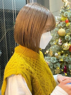 ロンド 表参道店(Lond) 韓国風ストレートボブ