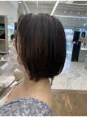 もう伸ばせません。楽チンミニボブ◎