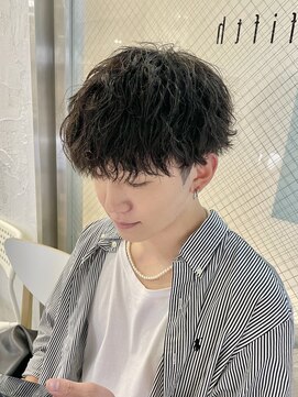 フィフス 原宿(fifth) 波巻きスパイラルツイストパーマニュアンスパーマツーブロック