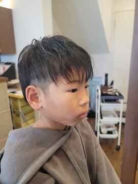 ホットナップス 尼崎店(HotNaps) キッズカット×ツーブロックスタイル