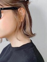 サンディーズ(Sandees)&nbsp;インナーカラーフェイスフレーミングレイヤーボブ